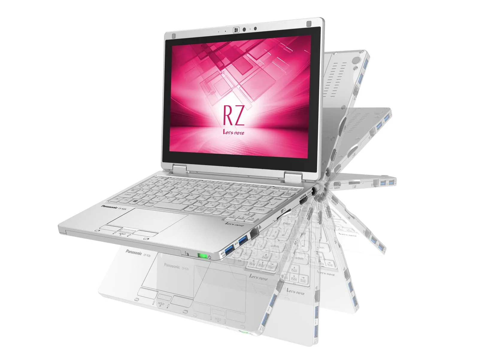Panasonic CF-RZ6 با Intel Core i5 نسل هفتم، RAM 8GB و Storage 128GB - استوک